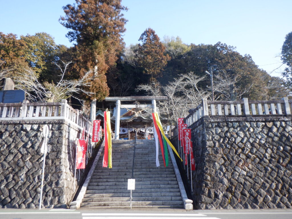 十二所神社　上の鳥居